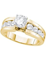 1.75CT-DIA 0.82CT-CRD BRIDAL RING