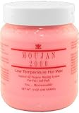 Moujan 2000 Low Temperature Hot Wax for Face and Body ( Microwavable Jar ) 343g/12oz