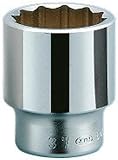ＫＴＣ　１９．０ｓｑ．ソケット（十二角）２１ｍｍ　3447715 B4021