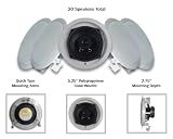 Acoustic Audio R191-20PKG (20) 200 Watt In-Wall/Ceiling Home Speakers