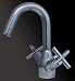 from Sanlingo Design Cross head Faucet Wash Washstand Basin Sanlingo High gloss Chrome