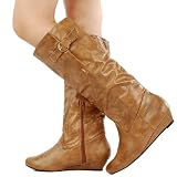 Edma01 Basic Knee High Boots CAMEL 41zzcaTp68L. SL160 Edma01 Basic Knee High Boots CAMEL