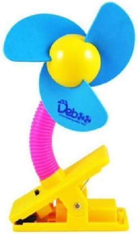 Mookira Clip-on Baby Stroller Fan crib mini fan Stroller Fan Camping Easy To Carry (blue)