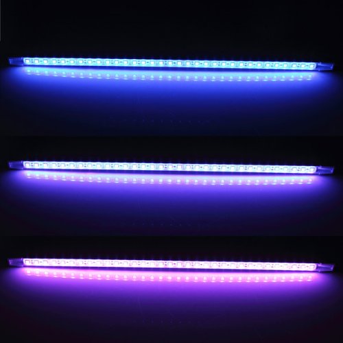 Fuloon 12V 2 Pcs X 50CM Colour Changing LED Aluminum Strip with Silica gel Light Aquarium Lighting Fish Fuloon 12V 2 Pcs X 50CM Colour Changing LED Aluminum Strip with Silica gel Light Aquarium Lighting Fish
