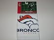 DENVER BRONCOS Logo 15" x 25" GOLF / SPORTS TOWEL with Grommet