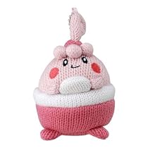Happiny: Pokemon ~3.5" Ami Doll Keychain (Japanese Imported)