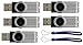 Kingston (TM) Digital 16GB DataTraveler 101 G2 USB 2.0 Drive - Black (DT101G2/16GB) 16GB (5 Pack) Flash Drive - Five Pack w/ (2) Everything But Stromboli (TM) Lanyard