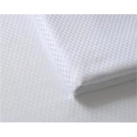 White Mini Check Duvet Cover