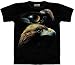 Golden Eagle Collage The Mountain Tee Shirt