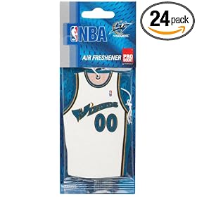 ProScent Paper, NBA Washington Wizards, Jersey Shaped Automotive Air Freshener (Pack of 24)