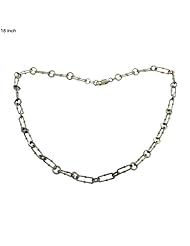 925 Sterling Silver 18Inch Chain Necklace Fashion Jewelry