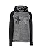 Under Armour Kids Boys UA Storm Armour Fleece Jumbo Logo Hoodie (Big Kids), Steel Black, MD (10-12