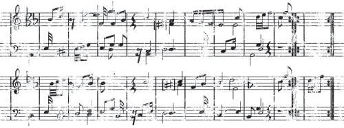 KaisercraftTexture Clear Stampsheet Music, Contains 5 Sheets