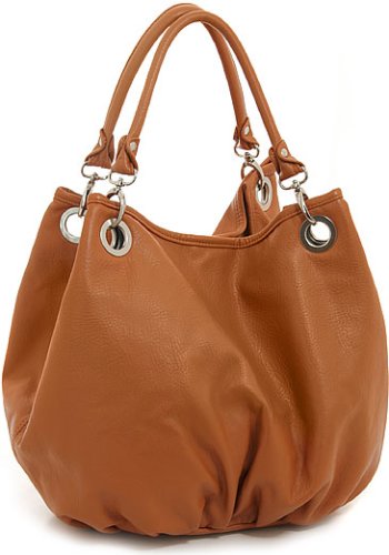 Large ''Brianna'' Bucket Bag - Black, Brown, Red or Orange