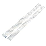 uxcell 柔軟フラットケーブル　データケーブル　20本入 ホワイト　Aタイプ　16ピン