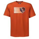 Mens Chicago Bears Orange All Time Greatest T-shirt