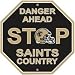 New Orleans Saints Stop Sign