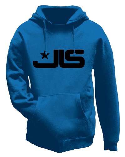 JLS Blue Logo Hoodie