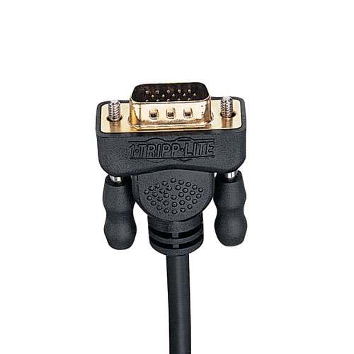 Tripp Lite P502-006 SVGA Monitor Gold Cable w RGB Coax HD15M/M - 6ft