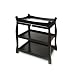 Badger Basket Co Black Sleigh Style Baby Changing Table
