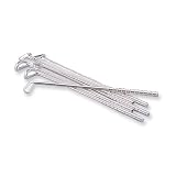 Silver-plated Set of Six Golf Club Stirrers
