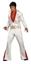 Hot Sale Elvis Super Deluxe Grand Heritage Costume, White, X-Large
