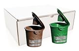 Save on ekobrew Cup, Refillable Cup for Keurig K-Cup Brewers, Brown/Green, 2-Count by ekobrew