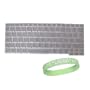 Laptop Keyboard Skin Cover for MSI Wind U100 + A Live*Laugh*Love Wrist Band!!! (Notebook Accessories Only, Laptop Not Included)