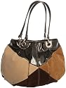 Jane Shilton Womens Finchley Fabric Large Two Handle Bag