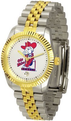 Mississippi Rebels - Ole Miss Suntime Mens Executive Watch - NCAA College Athletics