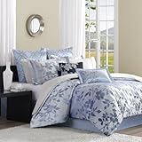 Madison Park Garland 8 PCS Comforter Set - Blue - Queen