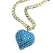 Heart Pendant Necklace; 18