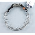 Sprenger Edelstahl Stachelhalsband mit Metall-Clickverschluss 3,90mm Glieder, Halsweite ca. 57cm