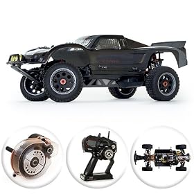 King Motor Baja T1000 30.5cc 1 5 Scale 2 Speed Gas Petrol Powered RC Remote Control Desert... from Engines HPI