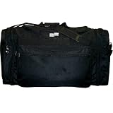 Black Expandable Travel Bag