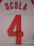 Houston Rockets Luis Scola Signed Autographed Basketball Jersey Coa & Tamper Proof Hologram Proof Photo