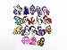 18pcs Cute My Little Pony Party Gifts Shoe Charms for Croc & Wristband Bracelet