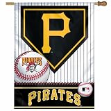 MLB Pittsburgh Pirates 27-by-37 inch Vertical Flag