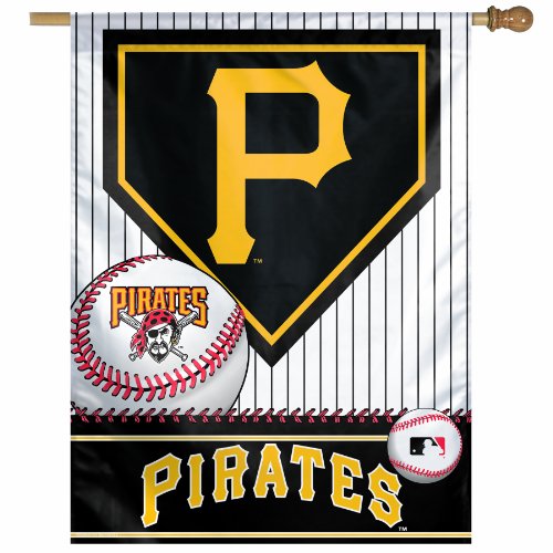 MLB Pittsburgh Pirates 27-by-37 inch Vertical Flag