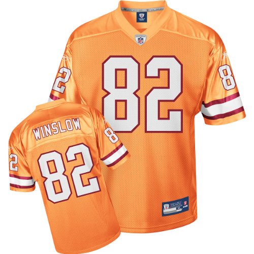 Reebok Tampa Bay Buccaneers Kellen Winslow Replica Alternate Jersey Large