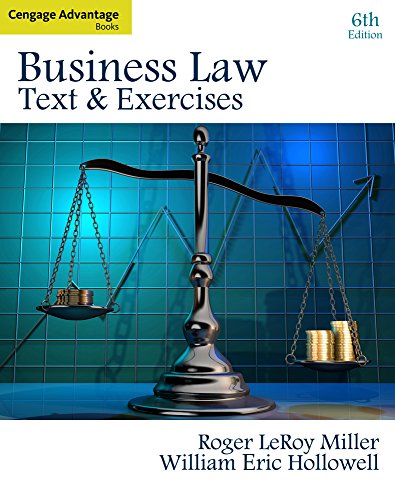 Bundle: Business Law: Text and Exercises, 6th + Student Guide to the Sarbanes-Oxley Act, 2nd