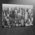 Keilrahmenbild New York ( schwarz wei� - USA ) - fertig gerahmt auf Keilrahmen, Qualit�tsware 100% Made in Germany! Unser Service f�r Sie - 1 Jahres Garantie auf unsere Bilder. Das ideale Geburtstagsgeschenk.
