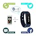 Fitness Tracker, DIZA100 D5 Touch Screen Smart Wristband Watch Activity and Sleep Pedometer Fitness Tracker