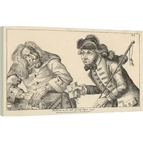 16 Inch Box Canvas (40cm) LORD SELLS MORTGAGE by Mary Evans