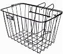 Front Wire Basket With Bracket Black