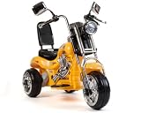Red Hawk Motorcycle 12V in Yellow