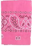 Bandana in 9 verschiedenen Unifarben Rosa