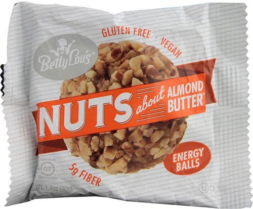 New - Betty Lou's Nut Butter Balls - Almond Butter - 1.4 oz - 40 ct