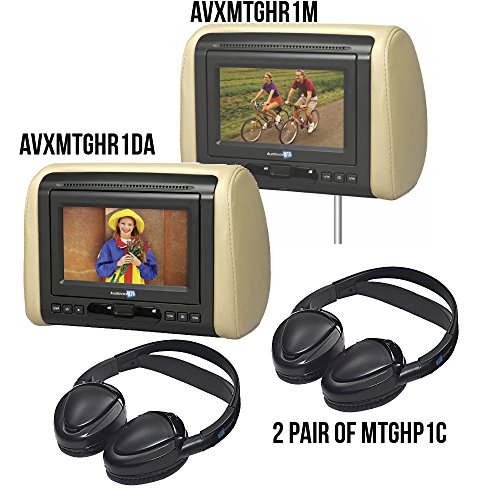  Cheap Price Audiovox Dual Dvd Mobile Video Headrest System End I