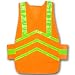 Chevron Safety Vest Orange